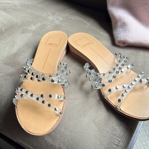 💙Dolce Vita Clear Pinta Studded Sandals
EUC size 8